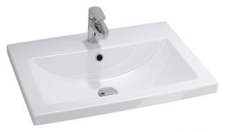 Мебельная раковина Cersanit Como 60см белый 00000007928